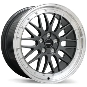 Fast Wheels – FR01 – Gunmetal – 19″x8.5″ 35mm – All weather Wheels – FR01-1985-80MP+35C726